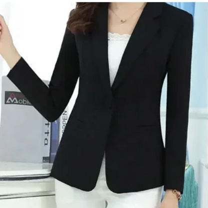 Lina-Marie® | Stylischer Damenblazer mit Knopfverschluss am Knöchel – perfekt für die Arbeit