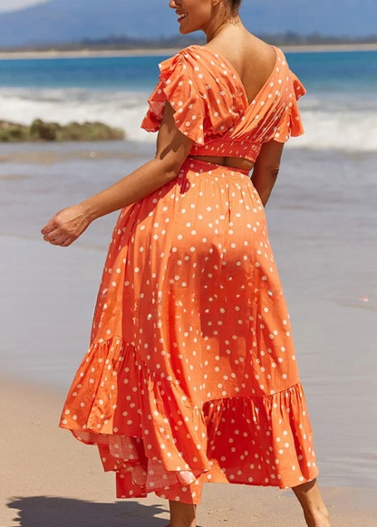 Poka Polka Dot Print Kleid von "Day on The Beach"