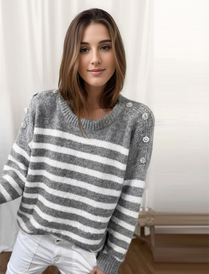 Dulcinea® | Entspannter und stilvoller allgemeiner Pullover