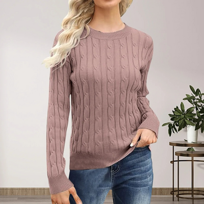 Virginia® | Lässiger Langarm-Strickpullover für Damen