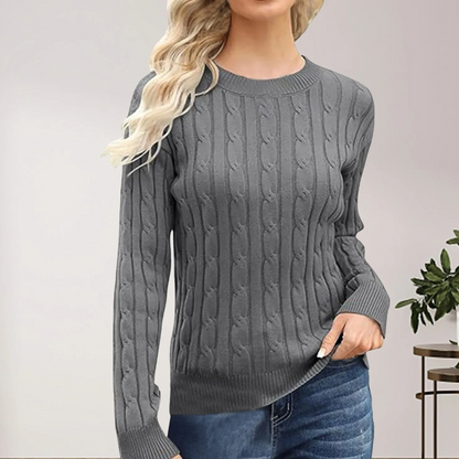 Virginia® | Lässiger Langarm-Strickpullover für Damen