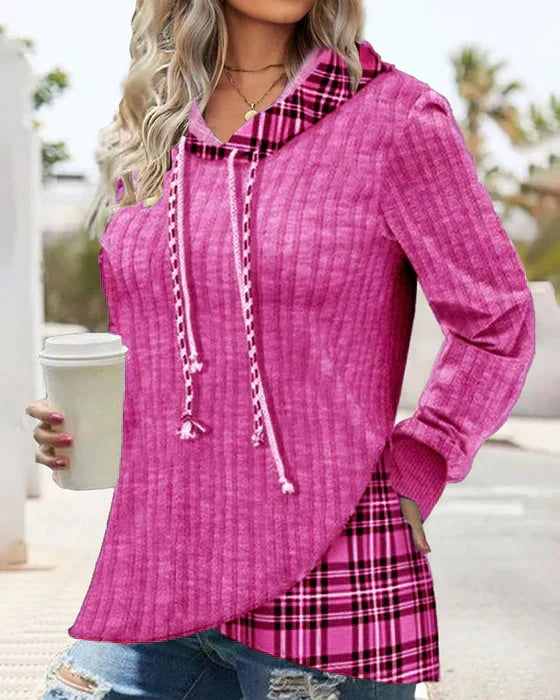 Carolina® | Karierter Kapuzenpullover