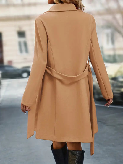 Shirin® | Zweireihiger Trenchcoat für Stil und Eleganz zu jeder Jahreszeit