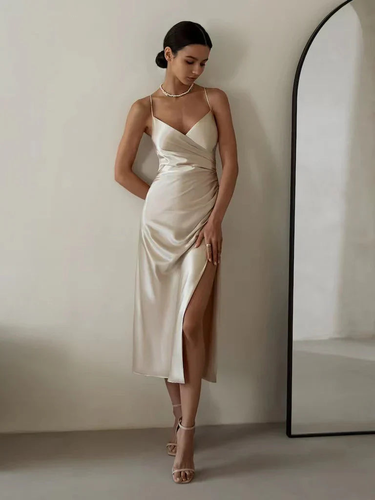 Diana - Damen trägerloses Modekleid