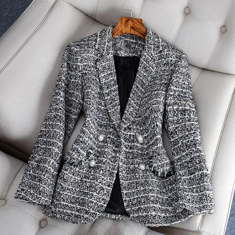 Juliane® | Karierter Blazer für Damen